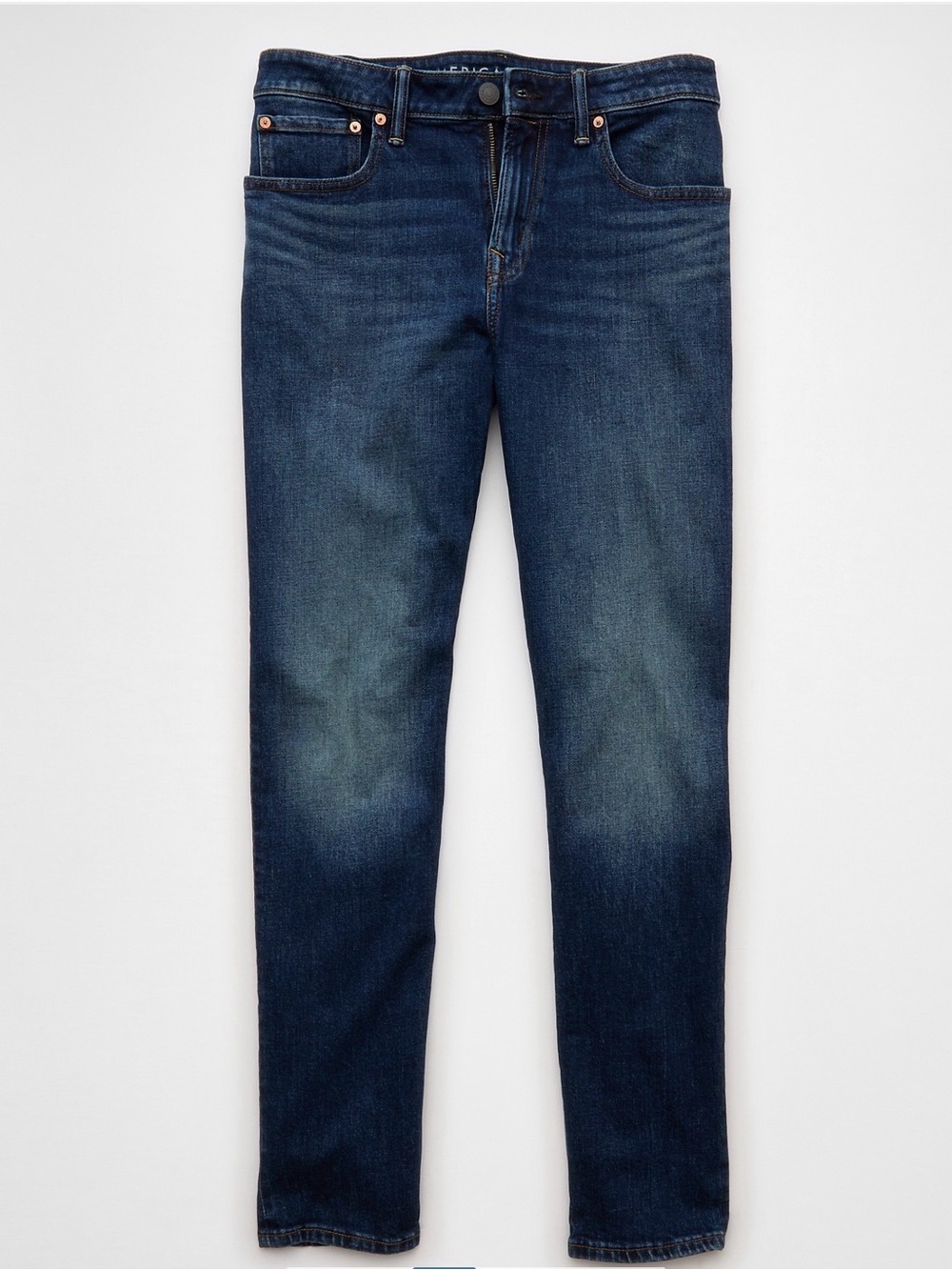 American Eagle Outfitters Men’s Dark Indigo Straight Jeans